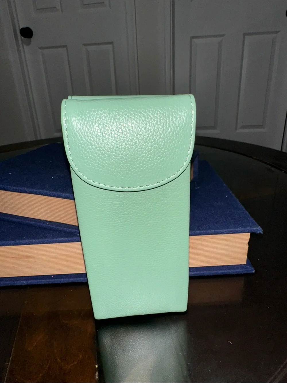 ili New York | Double Flap Leather Eyeglass Case